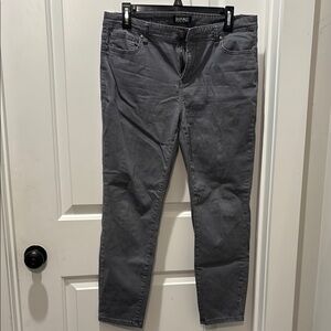 Buffalo David Bitton Gray Skinny Denim Pants